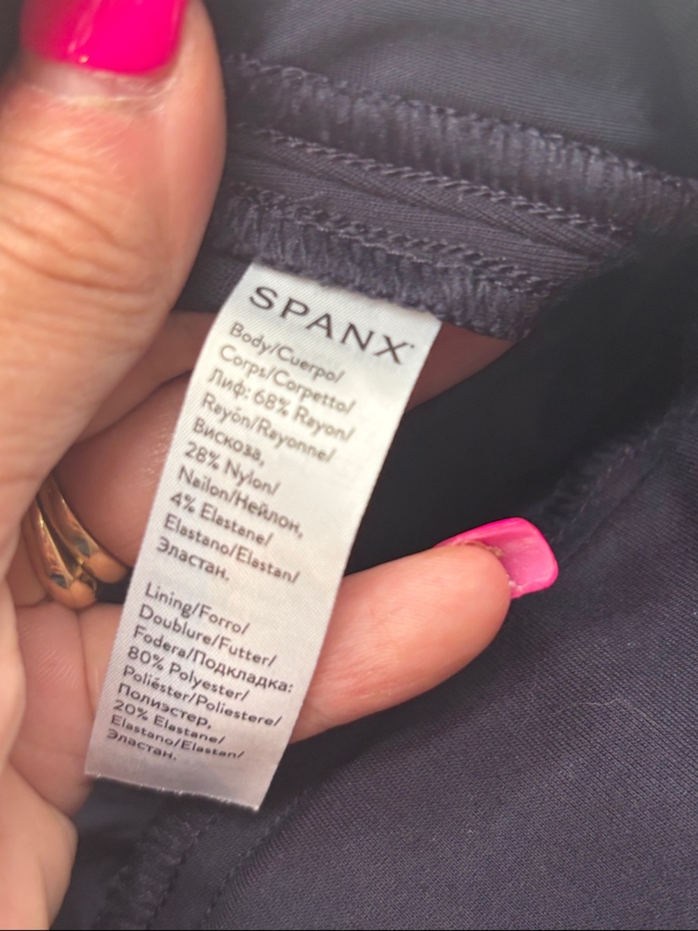 Spanx Black Stretch Cropped Dress Pants - Picture 10 of 10